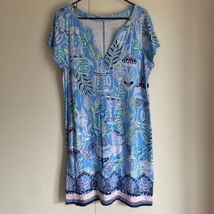 Lilly Pulitzer Blue Peri UPF 50+ Sophiletta Dress